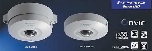 IP-камеры panasonic WV-SW458 и WV-SW458M