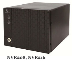 дизайн видеорегистраторов NVR208 и NVR216